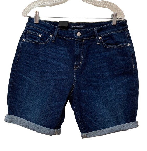 Calvin Klein Pants - Calvin Klein Jeans Demin Cotton Stretch Bermuda Shorts Women's 12 New